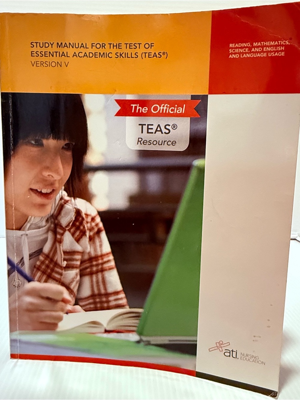 ATI The Official TEAS Resource Study Manual TEAS Version V Paperback